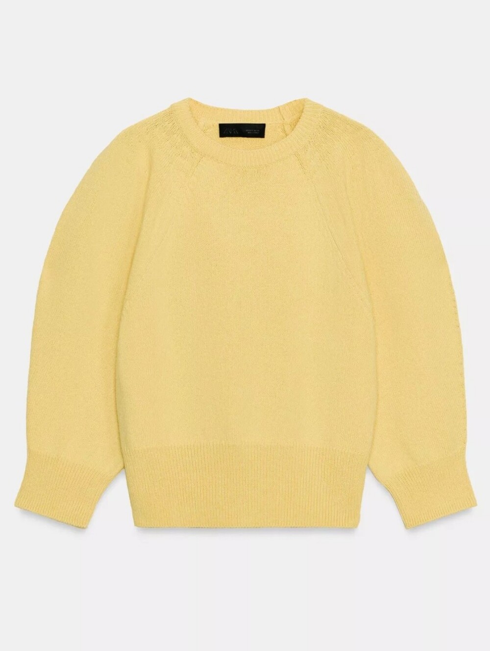 ZARA PUFF SLEEVE KNIT JUMPER - Picture 7 of 9